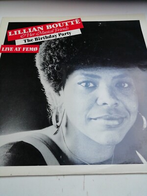 Lillian Boutte-The Birthday Party Live at Femo-vinyl LP-Music Mecca-VG+/VG