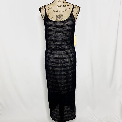 Alice + Olivia Dress M Black Lace Midi NEW NWT | eBay
