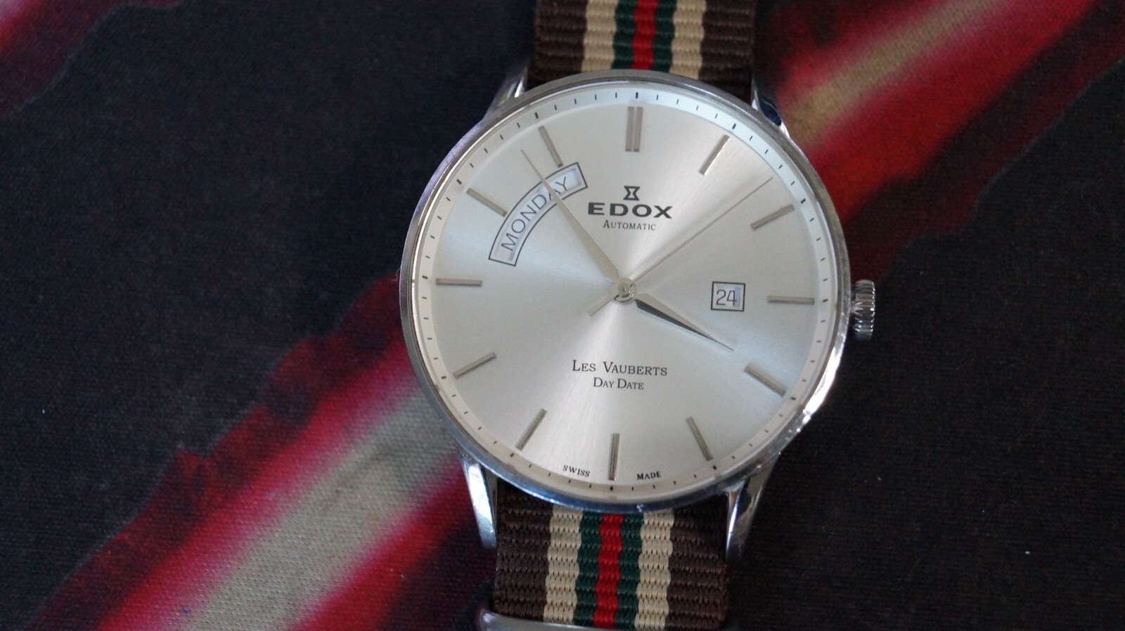 edox les vauberts day date