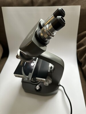 Propper Binocular Stereo Microscope Science  Vintage Working Model #116767