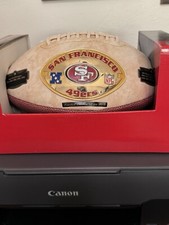 JERRY RICE SIGNED (UNIQUE -LIMITED EDITION FOOTBALL) SAN FRANCISCO 49ER