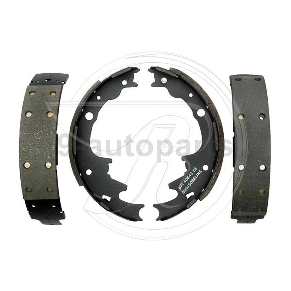 Pastilhas de freio dianteiras traseiras de cerâmica + sapatas de freio para 2003-2009 Ford Ranger - Imagem 2 de 4