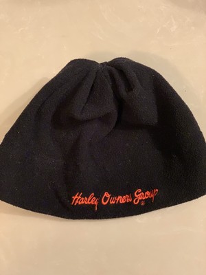 Harley Davidson Mens Black Beanie 