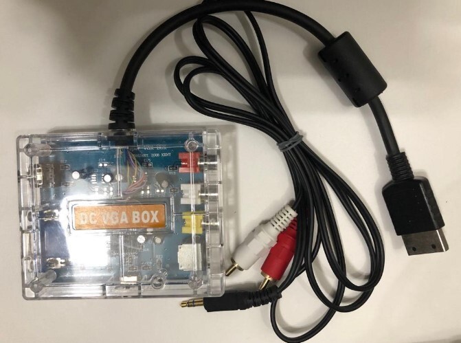 SEGA - ドリームキャスト VGAボックス VGA Box for Sega Dreamcast consoles (Silver) from Retro