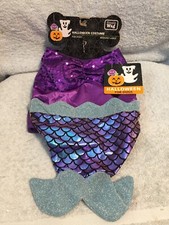 Halloween Dog Medium/Large Mermaid Costume 19" - 26" New