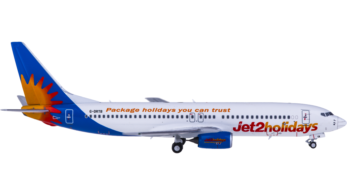 1:400 Scale NG Model Jet2 BOEING 737-800 Passenger Airplane