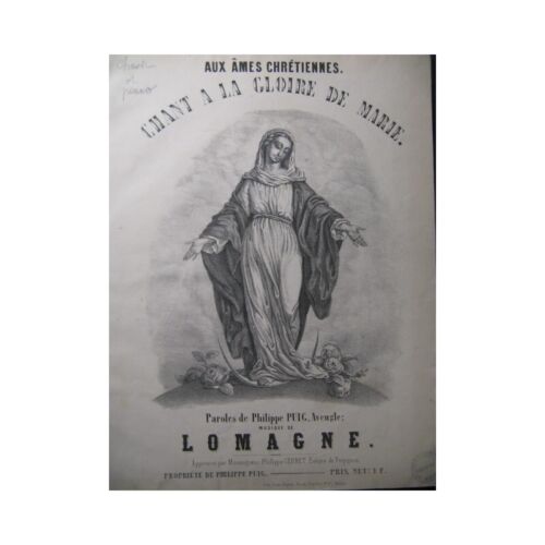 Lomagne Canto Da La Gloria Di Marie Canto Piano C. - Bild 1 von 4
