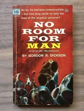 No Room for Man by Gordon R. Dickson - McFadden Books 1963 - Paperback