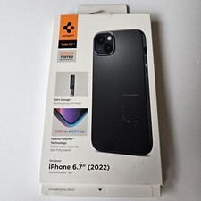 Spigen Thin Fit Series Case for Apple iPhone 14 Plus 6.7" - MATTE BLACK SLIM