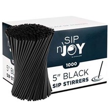 Coffee Stirrers Sticks Plastic Straw Sip Stirrer For Coffee and Cocktail