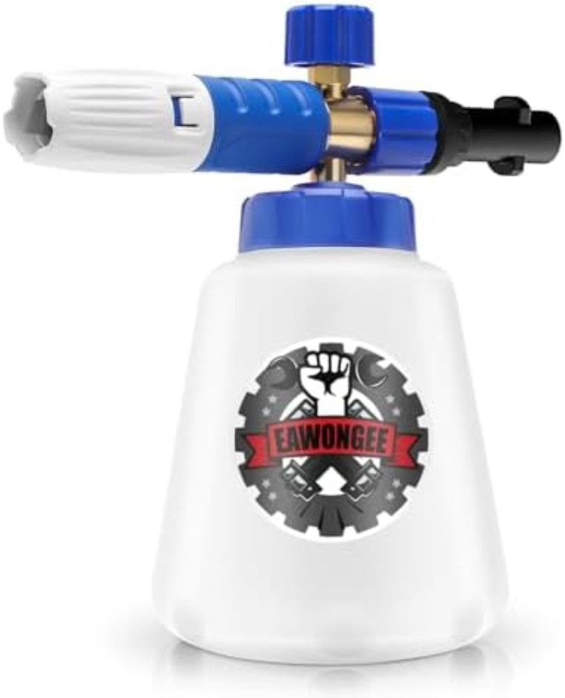 Kit Lavaggio Auto EAWONGEE - Cannone Schiuma Neve 1L Alta Pressione