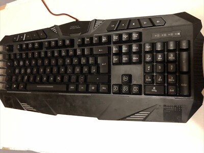 Speedlink SL 6482 BK Parthica Core Gaming Tastatur schwarz Farbwechsler German