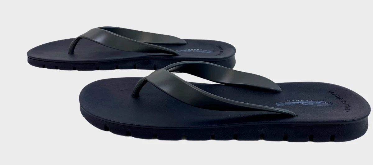 DUNE LONDON Mens Slippers Size UK 7 8 EU 41 42 Grey Black