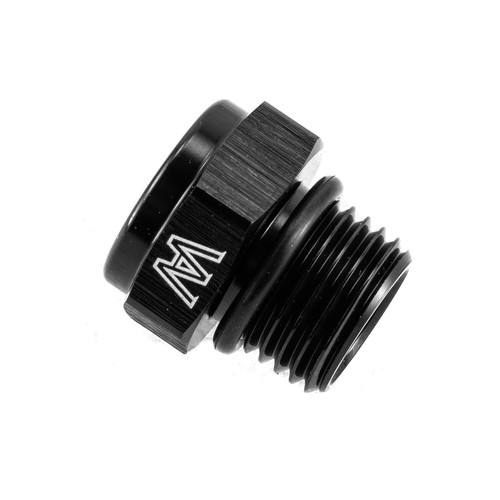 2PCS 6AN ORB O Ring Boss Adapter AN Fitting ORB 1/8 NPT on end Black - Bild 2 von 7