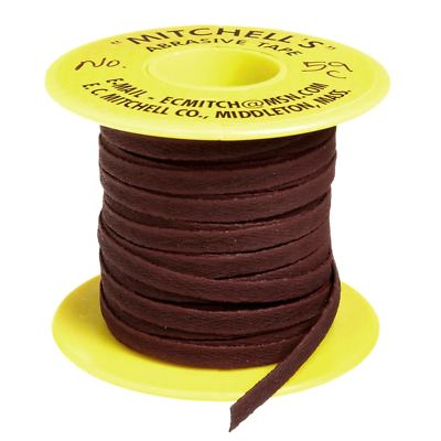 Mitchell's Abrasive Flat Crocus Tape #59-C, 1/4'' Wide X 50 Ft. 