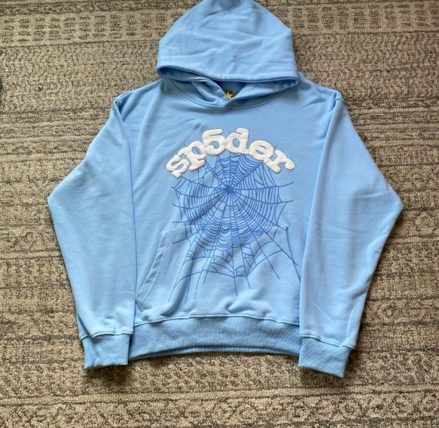 Sp5der Spider worldwide パーカー スカイブルー 【公式通販】