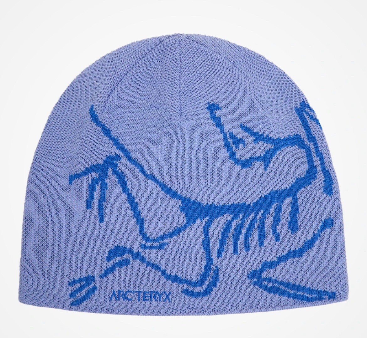 ARC'TERYX CAPPELLO TOQUE TESTA DI UCCELLINO ARC’TERYX pietra di luna electra nuovo con etichetta