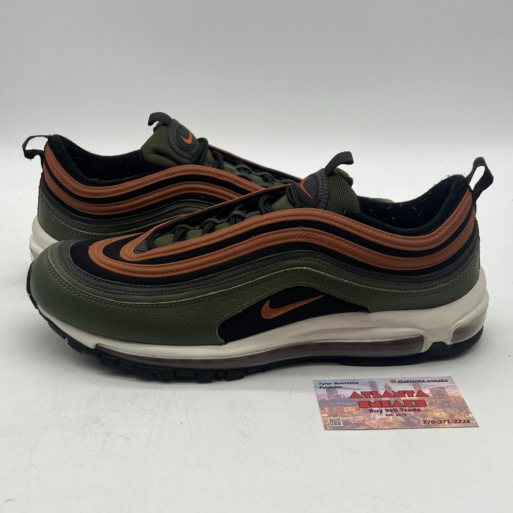Nike Air Max 97 Black Olive in Size 12