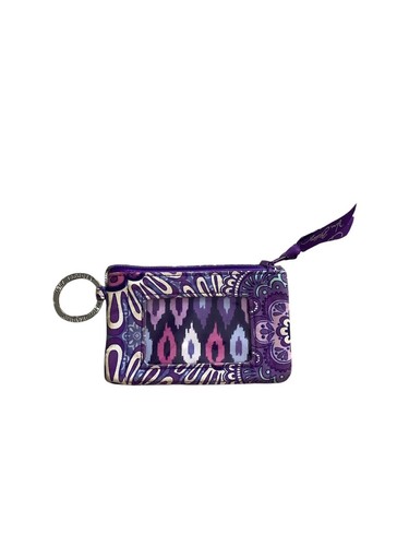 Vera  Bradley purple keychain cardholder  - Photo 1/2