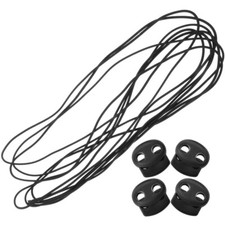 1 Set of Spring Cord Lock End Stoppers Plastic Spring Fastener Cord Locks