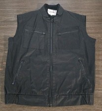Vintage L  Avion 90s Tactical Utility Vest Made in Hong Kong Black Mens Size 40 M