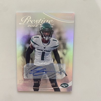 Panini 2023 Prestige Xtra Points Auto Ahmad ''Sauce'' Gardner Jets #225