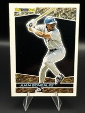 1993 Topps - Black Gold Juan González #32 Prizes