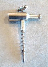 Vintage Early 1900's Champagne Wine Whiskey Tap With Bottle Handle Spigot