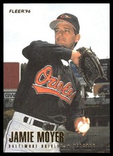 Jamie Moyer 1996 Fleer #16 Baltimore Orioles MLB READ FREE SHIPPING AutographDen