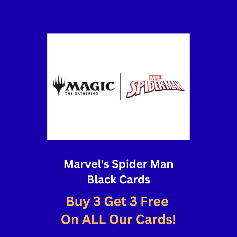 Magic: The Gathering Marvel's Spider Man - Black Cards