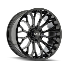 1 New 22x10 Cali Off-road Evoke Gloss Black 6x139.7 Et-19 Cb106 Wheel Rim