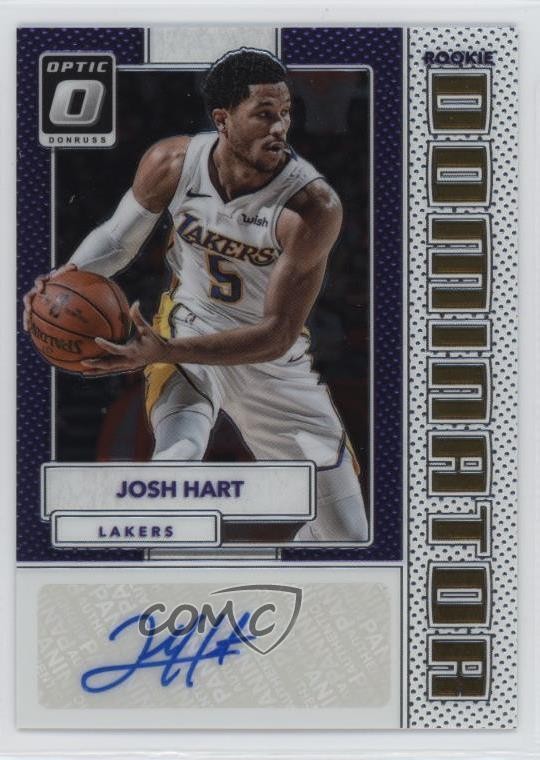2017 Panini Donruss Optic Rookie Dominator Signatures 29/49 Josh Hart Auto 1pi2
