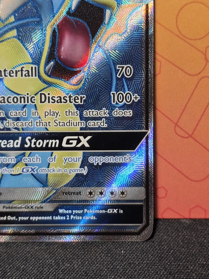 Gyarados GX 101/111 Crimson Invasion Full Art Ultra Rare (NM) NEVER PLAYED - Image 4 of 4