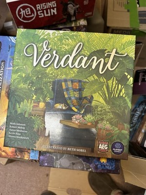 AEG & Flatout Games Verdant Board Game. Plants theme. Complete game