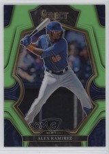 2023 Panini Select Premier Level Neon Green Prizm 10/75 Alex Ramirez #179 1w4