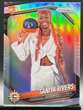 2025 Panini Saniya Rivers Silver Prizm (RC) Sun