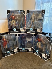 Mcfarlane DC Multiverse King Shark BAF Set Polka Dot Man Peacemaker Harley   ..
