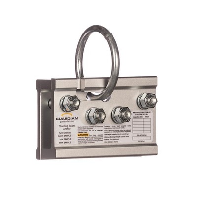 Guardian Fall Protection 2-way Standing Seam Roof Clamp 10600