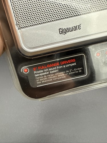 Gigaware USB Travel Speakers 2" Full Range Drivers, Clamp together Design - Photo 3/8