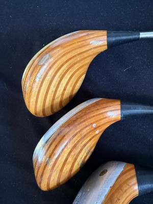 Ping Zing Karsten Blonde 1 3 5 Holz Ping Stahlschaft RH guter Griff Golfschläger