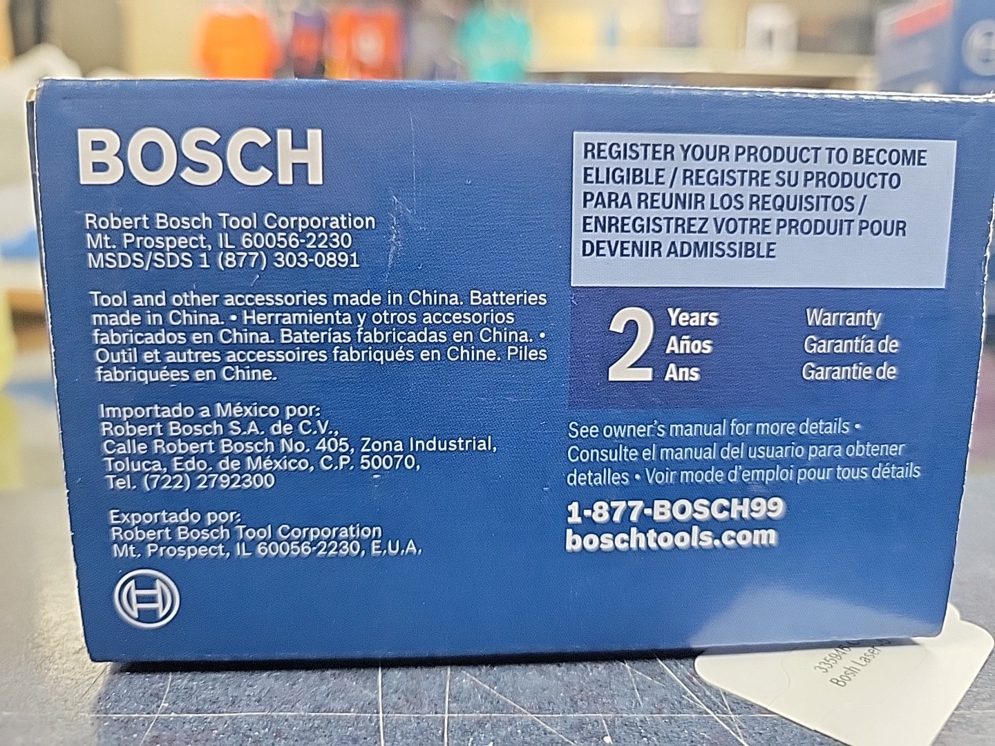 BOSCH GLL50-20G 50 Ft Green-Beam Self-Leveling Cross-Line Laser / Ships Fast!