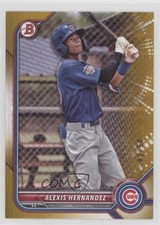 2022 Bowman Draft Gold 42/50 Alexis Hernandez #BD-173 7s2