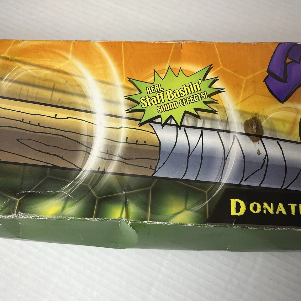NUEVO De colección TMNT DONATELLO’s Electronic BO STAFF 2002 Playmates Ninja Turtles Foto 4 de 4