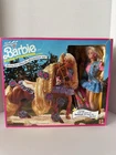 VTG All American Barbie & Horse Star Stepper 1991  #3712 rare HTF Gift Set NRFB