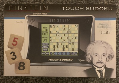 Einstein Denkspiele Touch Sudoku 2010 Excalibur voll funktionsfähig sehr guter Zustand