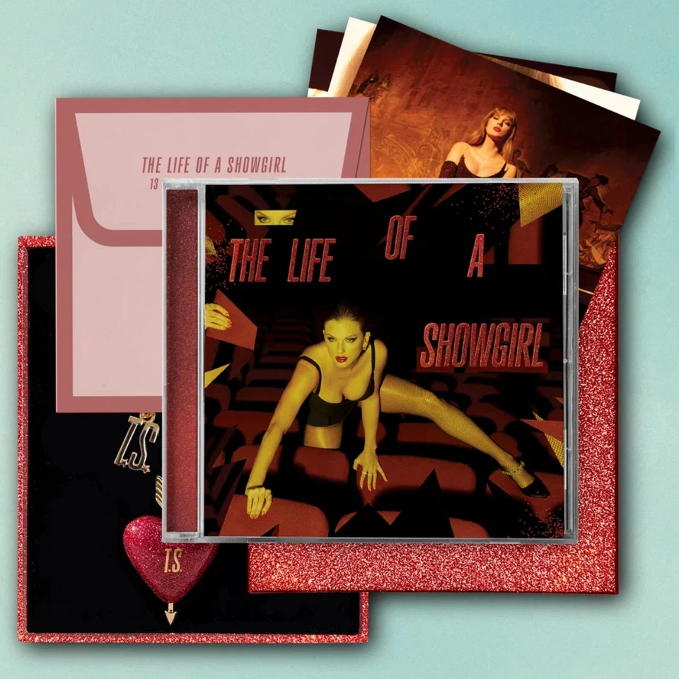 The Life Of A Showgirl Taylor Swift Deluxe CD’s Limited Edition SEALED FULL SET! - Image 3 of 4