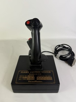 Thrustmaster Mark II Flight Control System FCS Joystick PC Computer