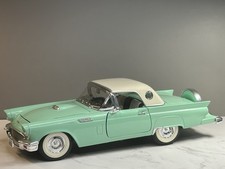 Road Signature 1957 Ford Thunderbird Mist Green With White Removable Top 118 Dc Road Signature 1957 Ford Thunderbird Mist Green With White Removable Top 118 Dc