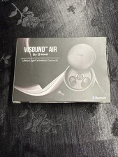 Écouteurs sans fil ultra-légers VISOUND AIR noir Bluetooth (conception petite oreille) NEUF