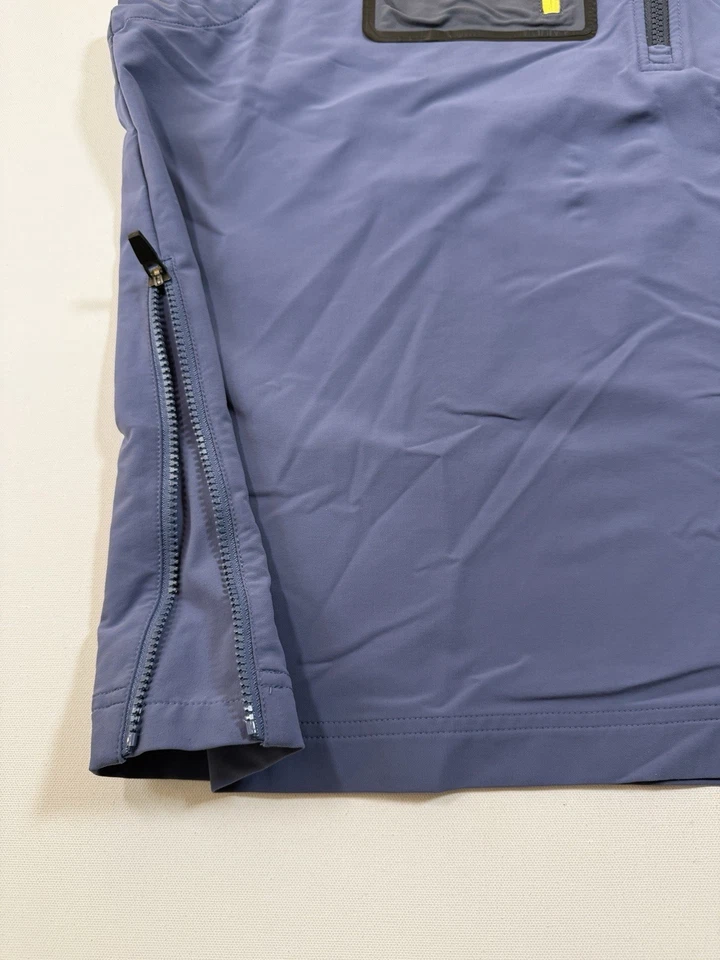 Donald Ross Vest Mens XL Blue 1/4 Zip Performance Olympia Fields Country Club - Image 4 of 4